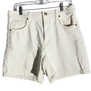 Zara White Denim Shorts | Women's Size 6